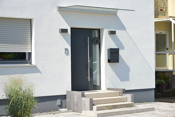 Porte entrée noire 2