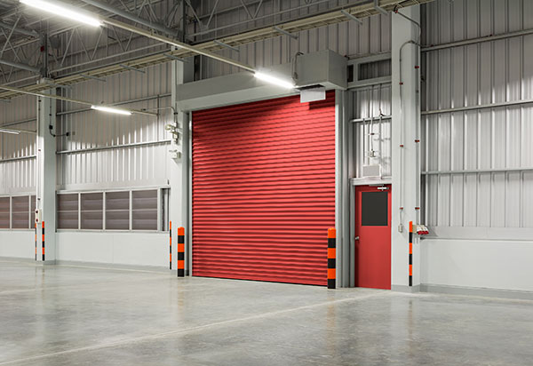 Porte garage enroulable